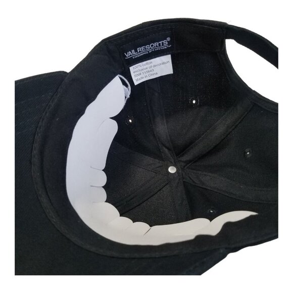 NEW Vail Resorts Experience Of‎ a Lifetime Strapback Hat Color Black Size OS - Picture 5 of 7